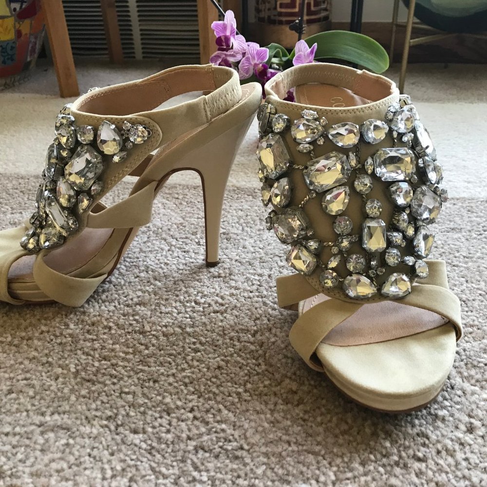 Colin Stuart Jeweled Heels